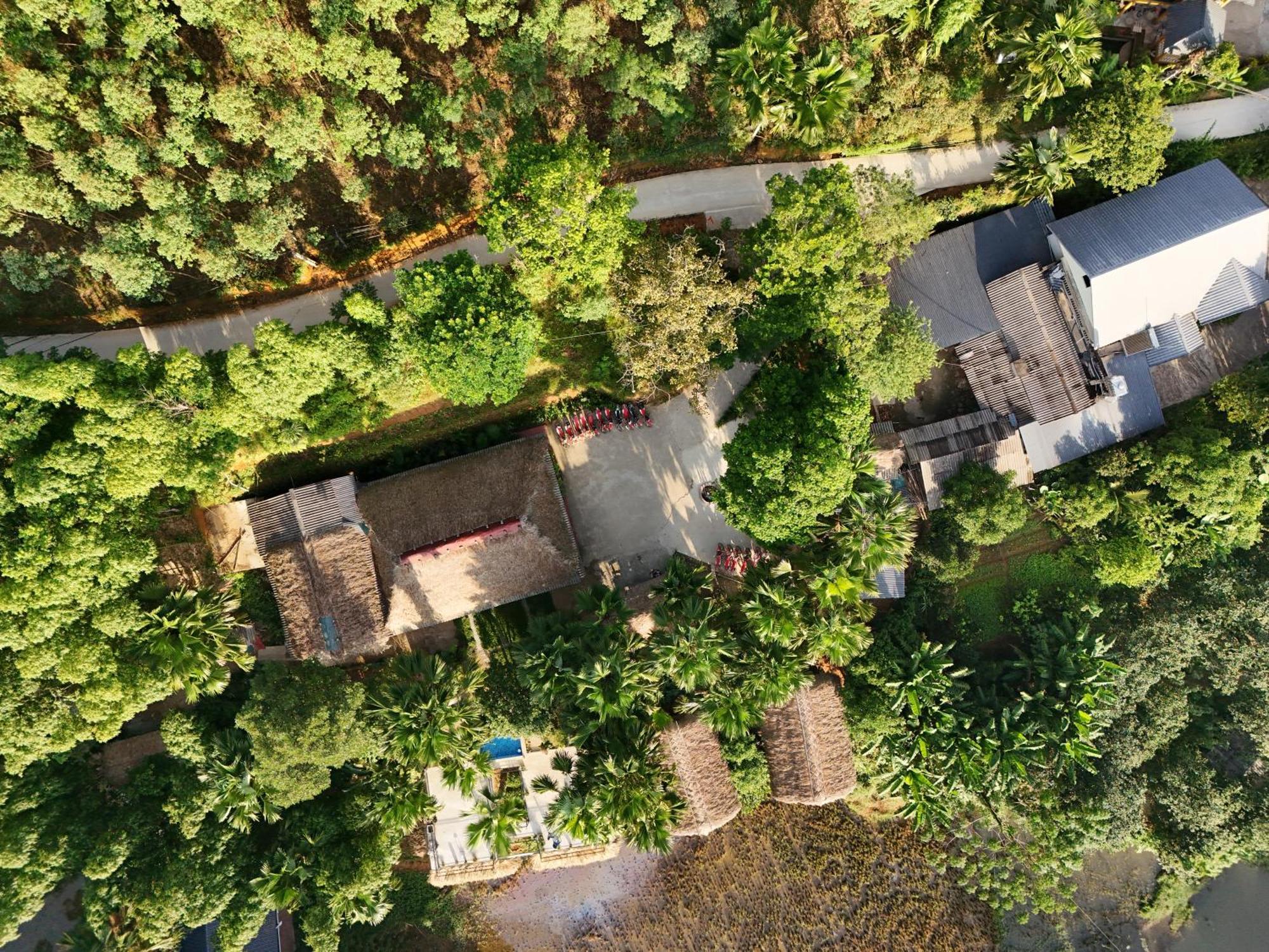 Vu Linh Palm House Homestay - Bungalow Yen Bai Kültér fotó