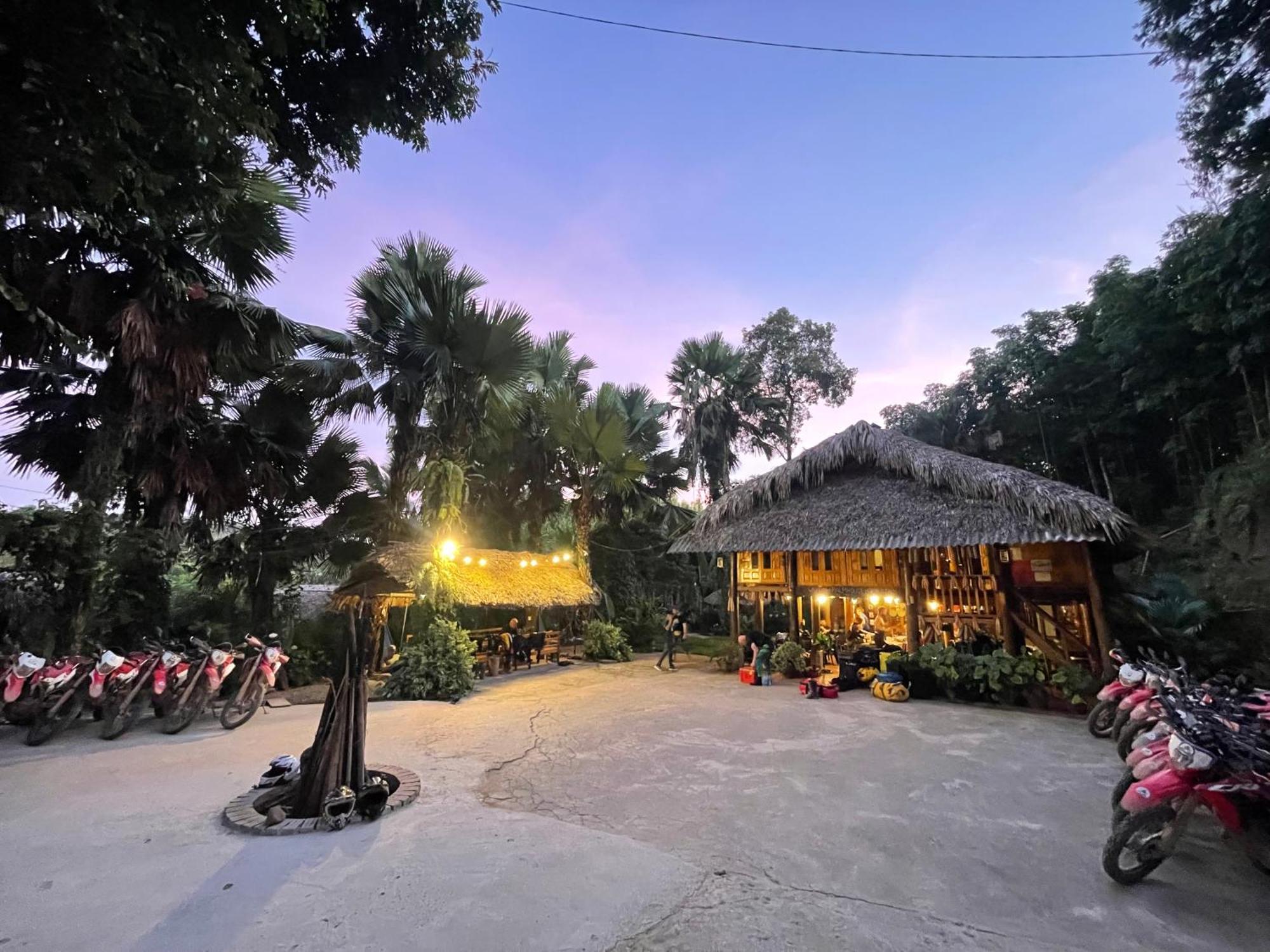 Vu Linh Palm House Homestay - Bungalow Yen Bai Kültér fotó