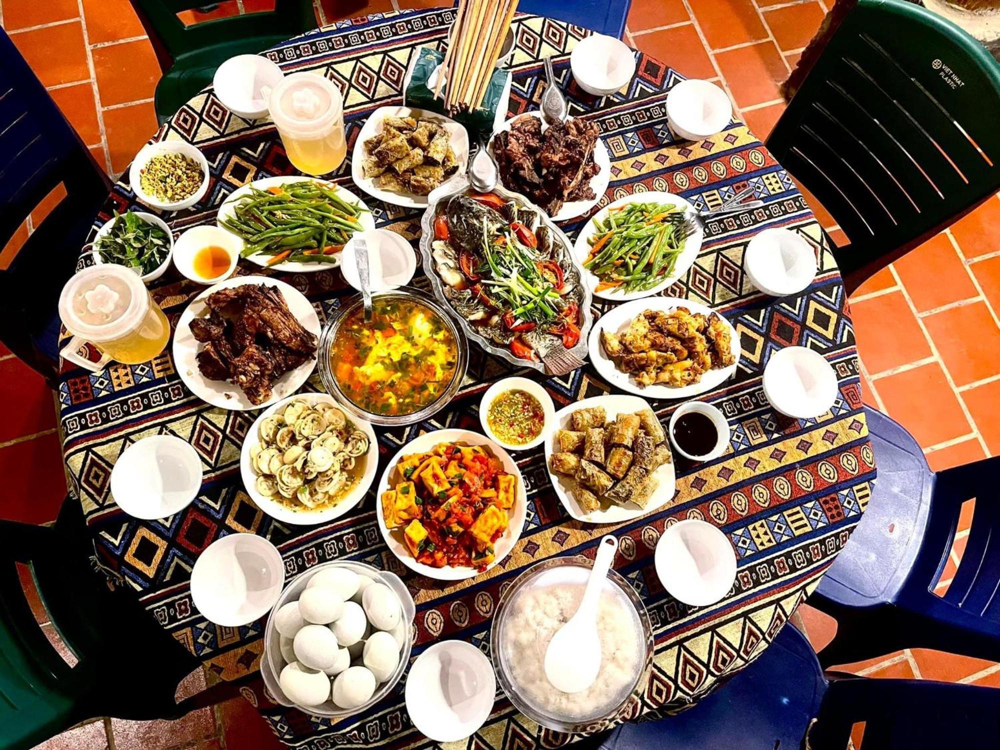 Vu Linh Palm House Homestay - Bungalow Yen Bai Kültér fotó